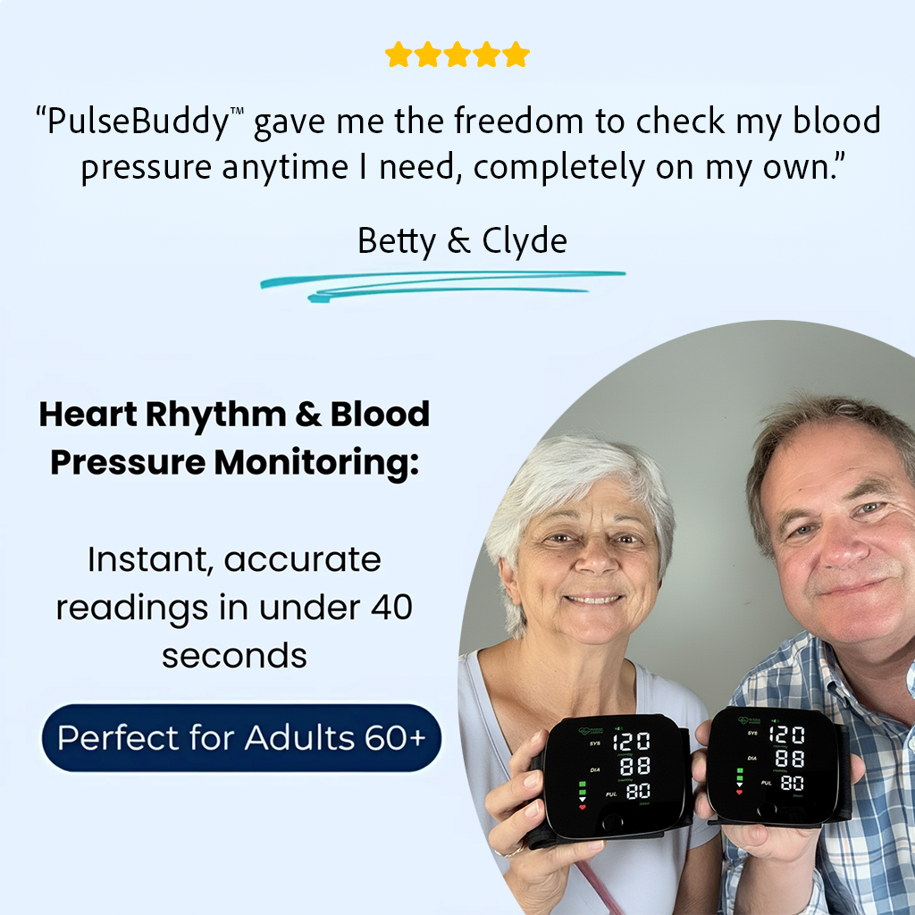 PulseBuddy™ Wrist BP Monitor