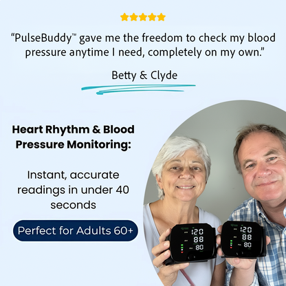 PulseBuddy™ Wrist BP Monitor